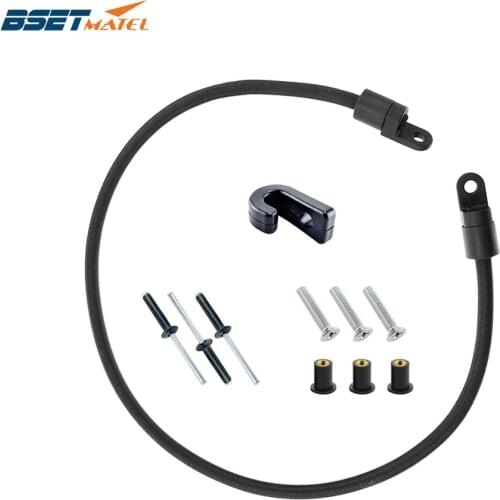 Kayak Paddle Keeper boat Bungee Paddle Holder Kit Canoes paddle clip Marine Rigging Accessory with J Hooks and Screws Or Rivets