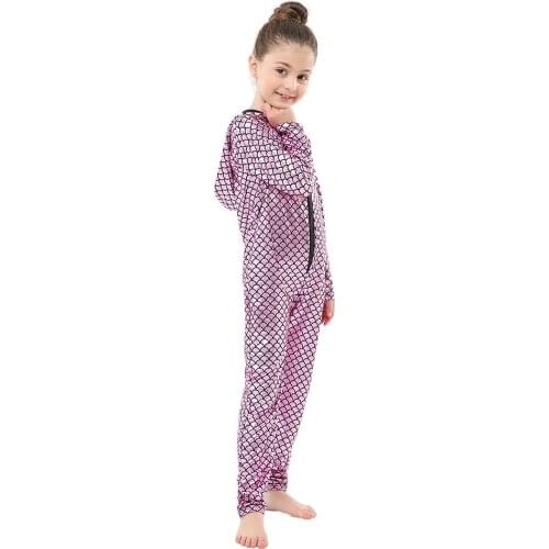 Fashion Unisex Newborn Baby Clothes Fish Scales Bright Color Clothes Baby Girls Long Sleeve Toddler Romper Infant Clothing