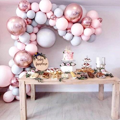 112/126/169Pcs Colorful Balloon Chain Set Macaron Balloons Set Wedding Birthday Day Party Graduation Decoration Balloons