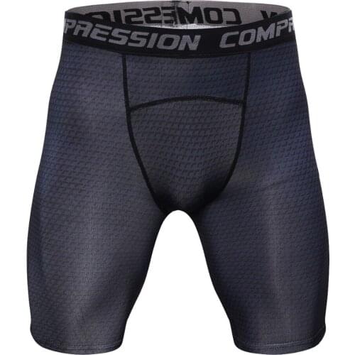 2018 Hot sale Newest Summer Sexy Slim Fitted Coolmax Quick Dry Men Shorts Compression Tights mens Casual style elastic Shorts