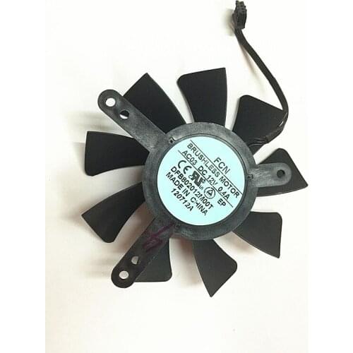 New original GTX690 GTX590 graphics fan DFB802012M00T four needle temperature control