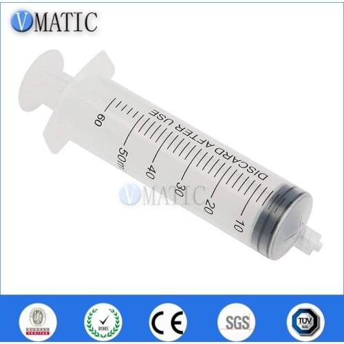 High Quality Hot Sale 10Pcs/Set 60ml/cc Glue Dispensing Plastic Manual Liquid Syringe