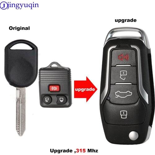 Jingyuqin Remote Key Upgrade For Ford Mustang Explorer Expedition Taurus Ranger Escape Mercury Mountaineer Navigator CWTWB1U345