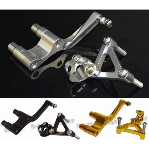 Sale Motorbike CNC Aluminium Steering Stabilizer Damper Mounting Bracket For DUCATI Monster 696 795 796 2008 2009-2014