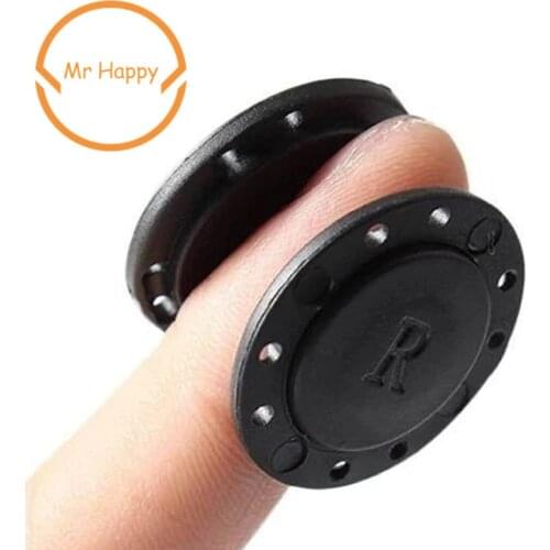 Black&white 22mm/26mm PVC Invisible Super Magnetic Snaps Fasteners Button for overcoat bag garment accessories scrapbooking DIY