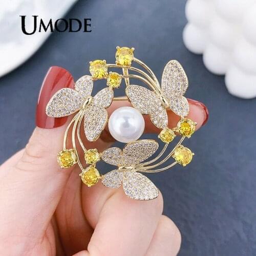 UMODE Butterfly Brooches For Clothes