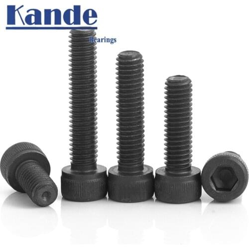Hexagon Hex Socket Cup Head Screw Bolts M2 M2.5 M3 M4 M5 M6 M8 M10 12.9 Grade Carbon Steel Allen Screw Din912