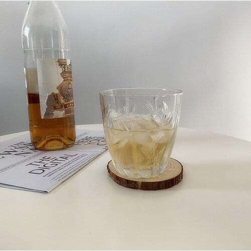 Cutelife Ins Nordic Vintage Transparent Wine Glasses Shot Glass Whiskey Glass Heat Resistant Water Glass Wedding Glass Skull Cup