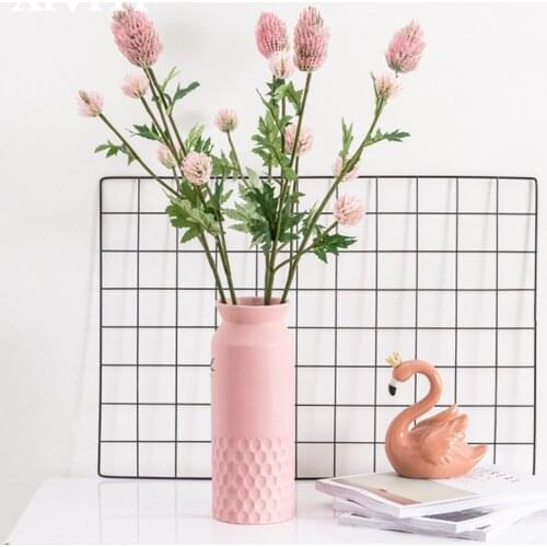 High-end artificial flower 3 head windflower chrysanthemunJerusalem artichoke foreign trade home decoration wedding fake flower