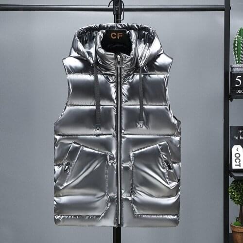 Women Sleeveless Vest Winter Warm Plus Size 4XL Down Cotton Padded Jacket Female Veats Mandarin Collar Sleeveless Waistcoat