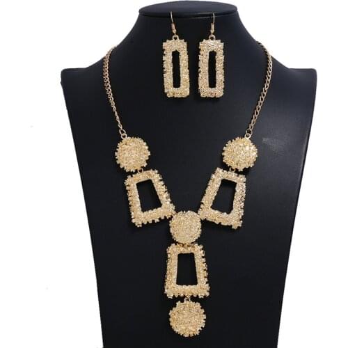 LZHLQ 2020 Fashion Necklace Colar Vintage Bohemian Ethnic Choker Maxi Statement Necklace Women Jewelry Sets