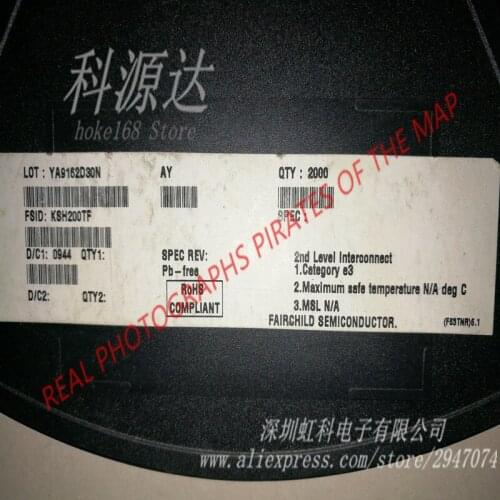 10pcs/lot KSH200TF TO-252 KSH200 In Stock