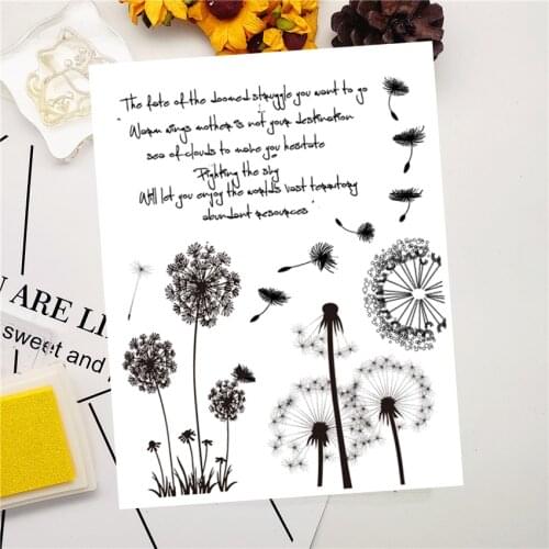 14x18CM Butterfly Ladies Transparent Seal Clear Stamps Silicone Seal Roller Stamps DIY Scrapbook Album / Card Production