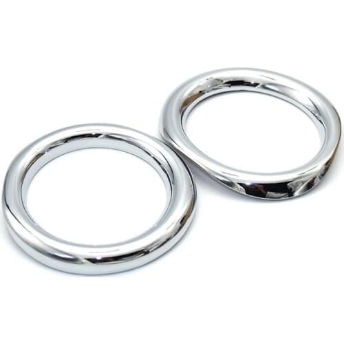 Car ABS chrome front fog lights fog lamp cover trim for Toyota1 C-HR CHR 2017