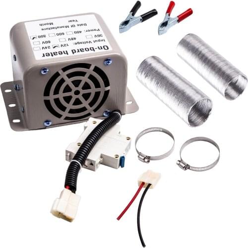 12V 800W Car Heater 2 Holes Heating Cooling Fan Windshield Defroster Demister