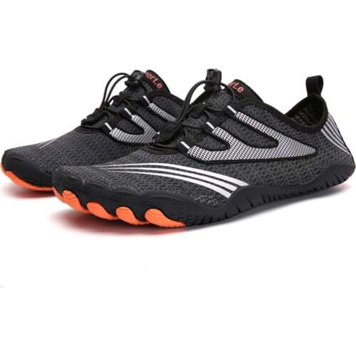 Unisex Quick Dry Wading Shoes Barefoot Upstream Water Shoes Breathable Antiskid Outdoor Hiking Diving Sport Shoe Beach Sneakers