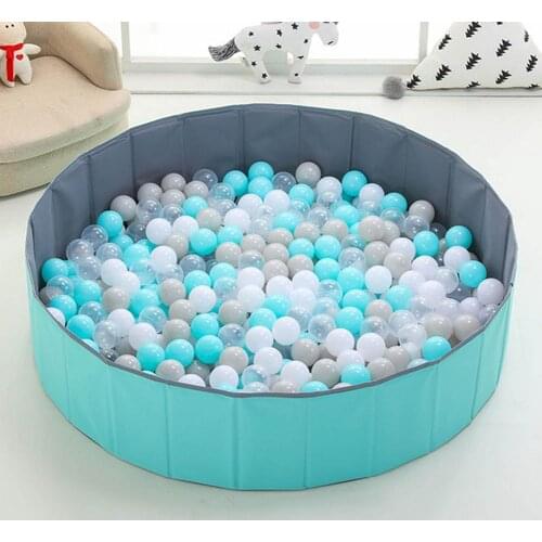 Baby Playpen Children Safety Barrier Pool Balls Foldable Dry Pool Infant Ball Pit Toys Children Birthday Gift Balls Not Included