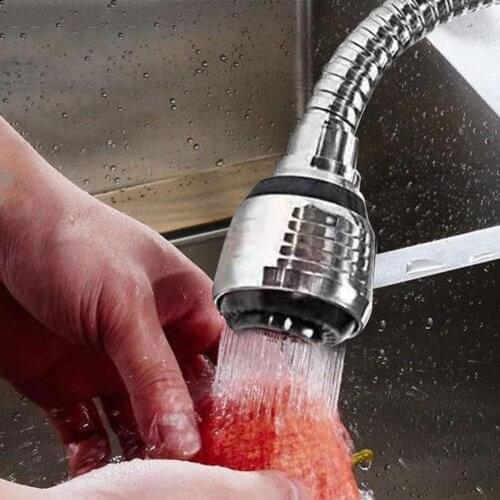 Water Faucet Filter 360 Degree Rotating Faucet Sprayer Lengthened Water Pipe Joint Water Saver Sink Tap Sprayer For Bathroom Kit