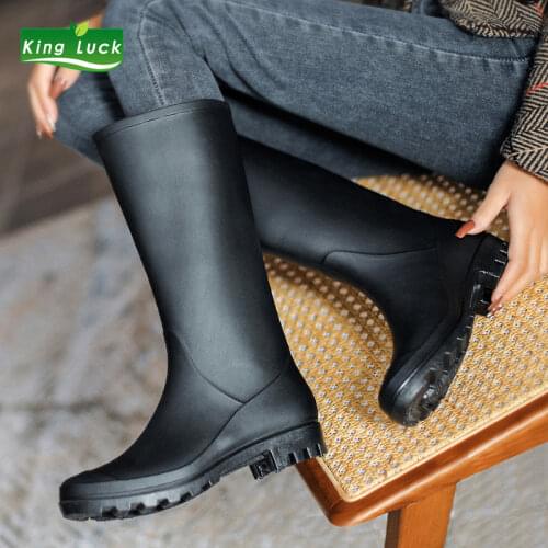 King Luck Women's High Boots