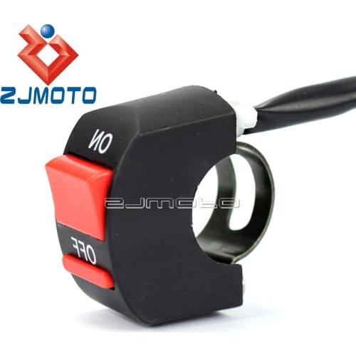 Motorcycle 7/8" Handlebar Mount ON-OFF Button Switch Kill Switch For Honda ATV Dirt Bike Scooter CRF50 XR50 CRF70 ON OFF CT70