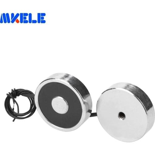 MK34/9 Holding Miniature Electromagnet Coil Reliable Electric Industrial Electric Lifting 8kg/80n Magnet Power-off Degauss