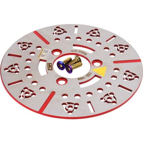 Motorcycle Brake Disc Brake Rotor 220mm-58mm-70mm Laser Cutting For Niu N1 N1s Monkey Bike Chinese Electric Scooter Yamaha