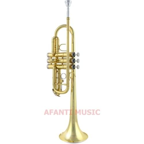 Afanti music C tone Bass Body Gilding Trumpet (ATP-102)