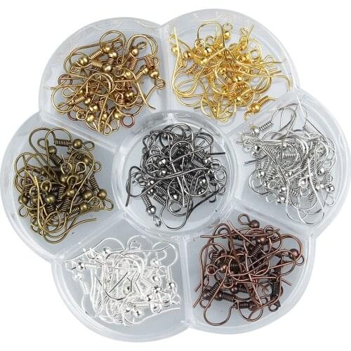 Box Jewelry Making Starter Findings Kit Assorted Ear Wire For Jewelry Making