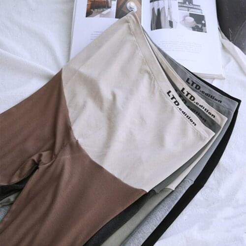 Pregnant Women Underwear Leggings No Trace Pants Fashion High Waist Maternity Leggings Premama Clothes Spring And Autumn Fashion