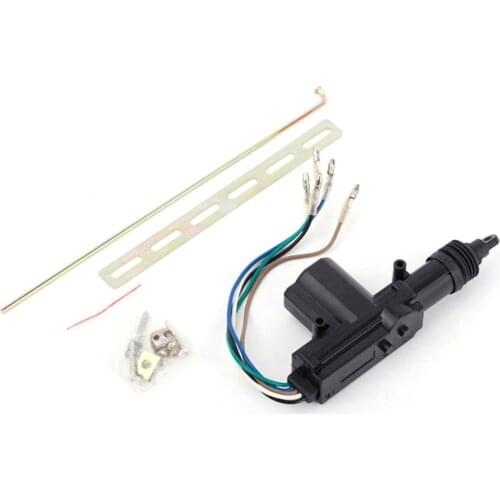 New Universal Heavy Duty Power Door Lock Actuator Motor 5 Wire 12V Car Locking System Actuator Single Gun Type Kit