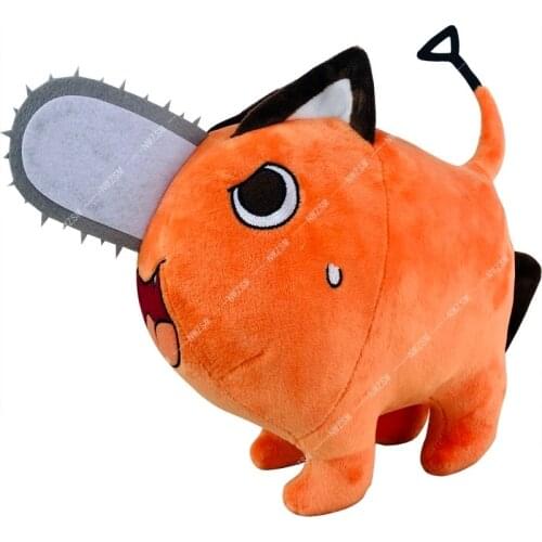 Anime Chainsaw Man Pochita Doll Pillows Plush Cosplay Costume Props Accessories Cartoon Bolster
