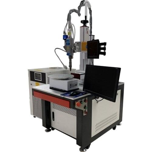 Pipe metal welding system of stainless steel Jack optical fiber continuous laser welding machine