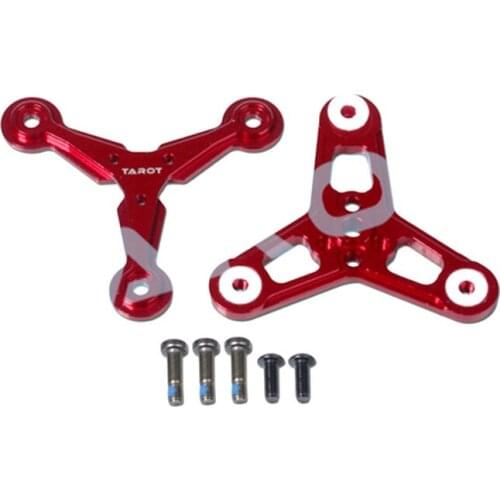 Tarot-RC three-leaf folding paddle holder black TL100B18 red TL100B17 for symmetrical screw hole center distance 12mm motor