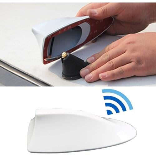 Antenna for car Universal Coche Car roof Fin Antenna auto Radio Signal Aerials Roof shark Antennas FM/AM Signal For Toyota/kia