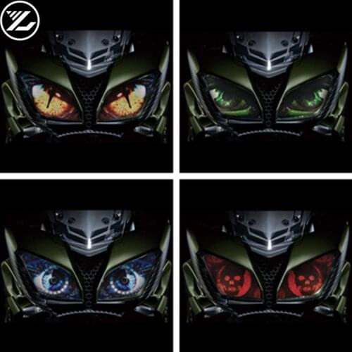 Motorcycle headlight protection sticker Front Fairing Headlight Sticker Guard Sticker for YAMAHA MT-09 TRACER 2016-2018 2017