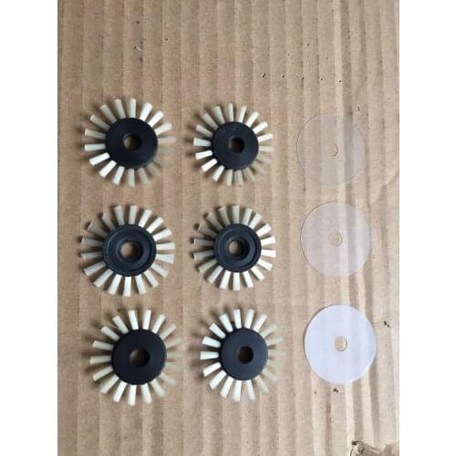 4PCS Silver Reed Sk270 Sk280 Sk840 Sk580 Sk325 SK322 Braiding Machine Round Brush Brush Cover Available Victory Machine