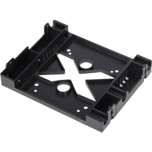 5.25 Optical Drive Position 3.5 Inch to 2.5 Inch SSD 8CM Fan HDD Adapter Tray Dock Hard Drive Holder for PC Enclosure