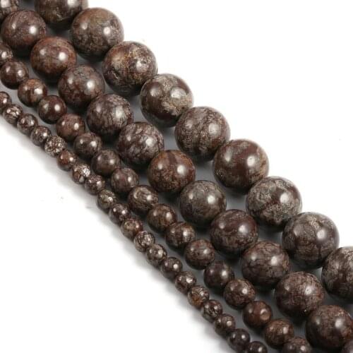 2020 Natural stone beads Retro loose beads High quality jewelry necklace Bracelet making for DIY jewelry accessories 38cm