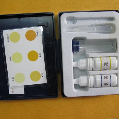 Ammonia nitrogen water test kit Quick detection for easy preservation of residue detection