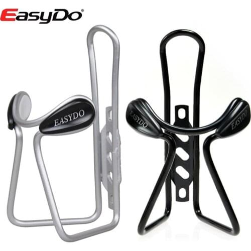 Easydo Aluminum Bicycle Bottle Holder Soft PC Non-slip Scratch Free MTB Mountain Road Bike Bottle Rack Holder Cage Accessoires