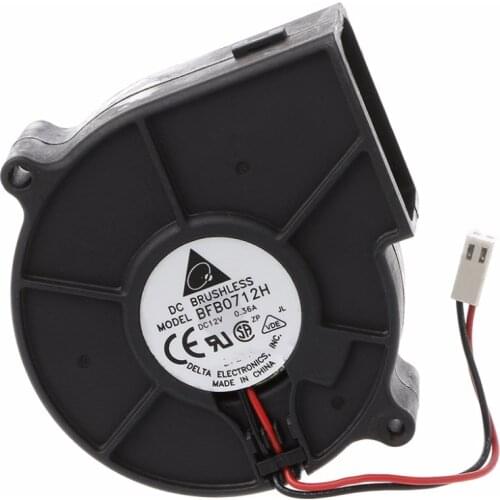 For Delta BFB0712H 7530 DC 12V 0.36A Projector Blower Centrifugal Cooling Fan 75x75x30mm Cooler Fans C26
