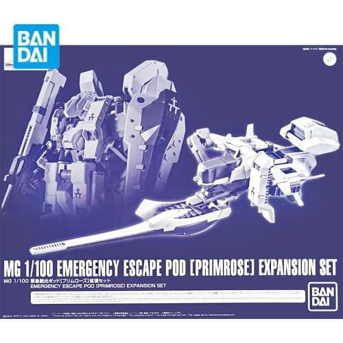 Bandai MG 1/100 RX-121-1 Emergency Escape Pod Anime Figure Assembled Model PB Limited Accessories Figure Toys Childrens Gifts