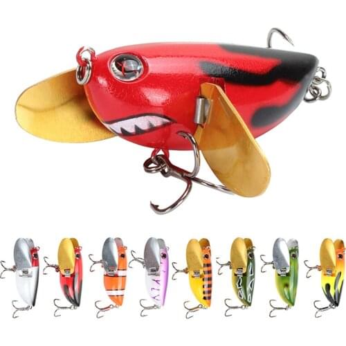 Creative Wave Artificial Lure 6cm/12.6G Floating Mino Lure Bait Water Surface Fake Bait Fishing Gear Fishing Lures Frog Lure