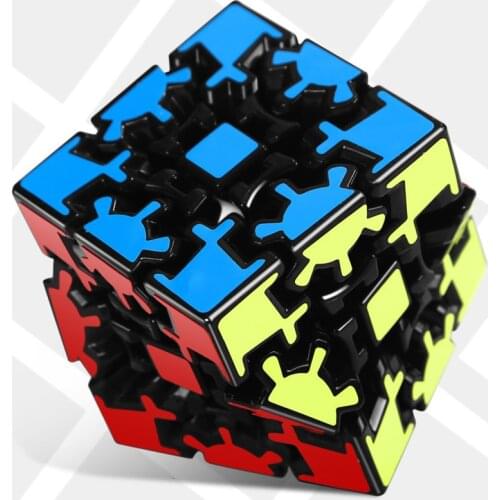 Gear Twist Cube Puzzle Magic Cube 3x3x3 3*3*3 Speed Cube Professional Logic Game Educational Toys Strange Shape Twist Puzzles