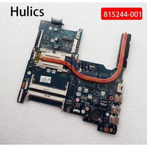 Hulics Original FOR HP Pavilion 15-AC Laptop motherboard AHL50 ABL52 LA-C701P 815244-501 815244-001 815244-601 i5-5200U board