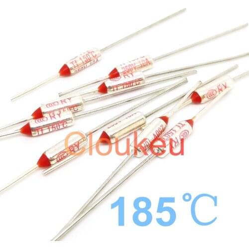 RY Tf 185C 250V10A/15A Metal temperature fuse 185 Centigrade
