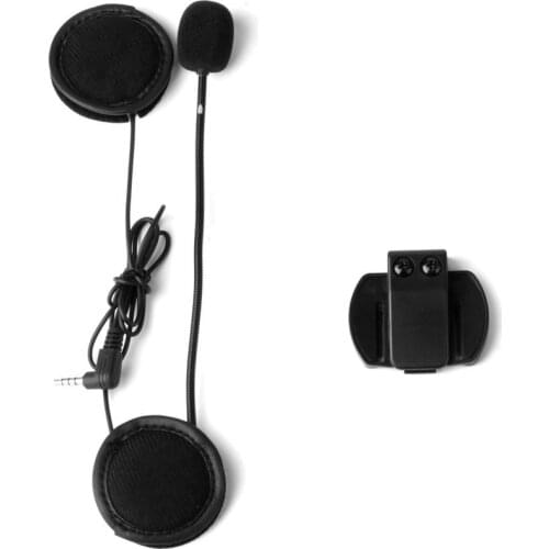 Microphone Speaker Headset V4/V6 Interphone Universal Headset Helmet Intercom Clip For Motorcycle Device Drop Shipping Durable
