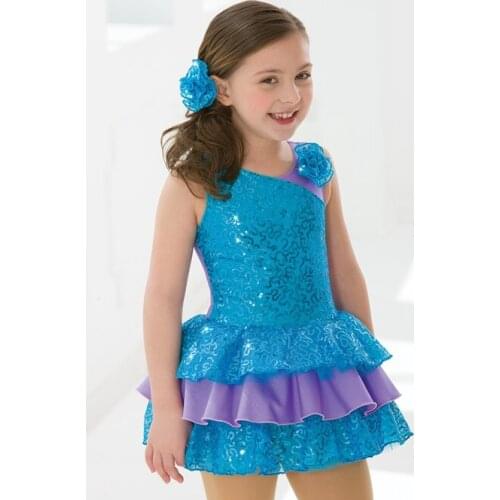 2018 New Girl Ballet Dance Dress Kids Ballet Tutu Costume Children Stage Proformance Competition Suit Dress+Headwear B-2400
