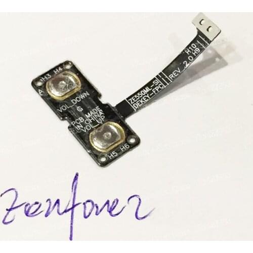 For ASUS ZenFone 2 5.5" Inch ZE551ML ZE550ML Original Side Volume Switch Button Key Cell Phone Replacement Spare Parts