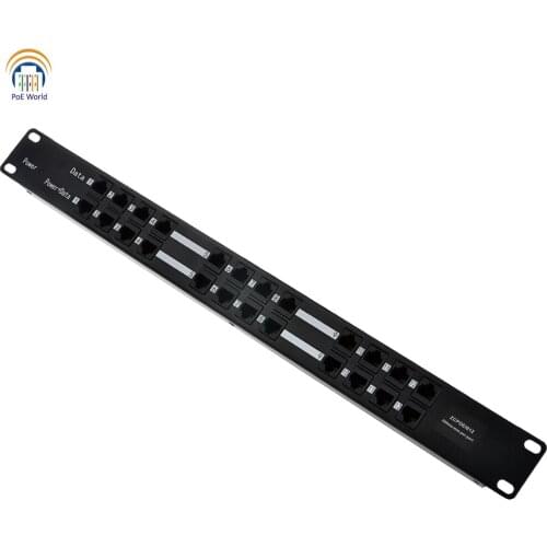 POE-12 Security 12 port passive POE injector Power over Ethernet Connector for IP Network Camera, Ubiquiti 24V devices